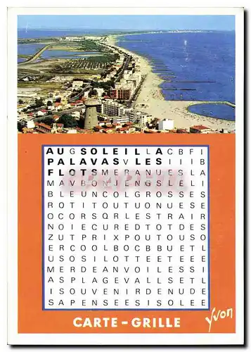 Cartes postales moderne Carte Grille Palavas les Flots