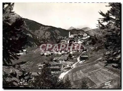 Cartes postales moderne Les Hautes Alpes Vallee du Queyras Saint Veran vue generale Grand Pic de Rochebrune