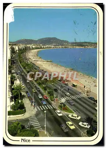 Cartes postales moderne Reflets de la Cote d'Azur la Promenade des Anglais vue generale