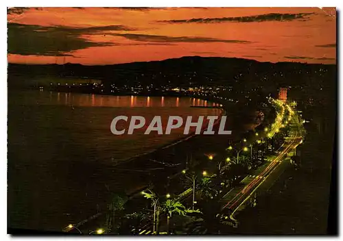 Cartes postales moderne Cannes Coucher de Soleil sur l'Esterel