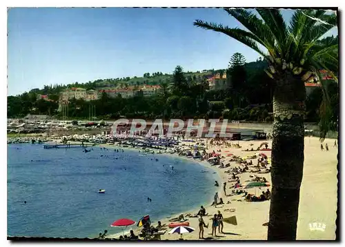 Moderne Karte Reflets de la Cote d'Azur Beaulieu sur mer A Mmes la plage