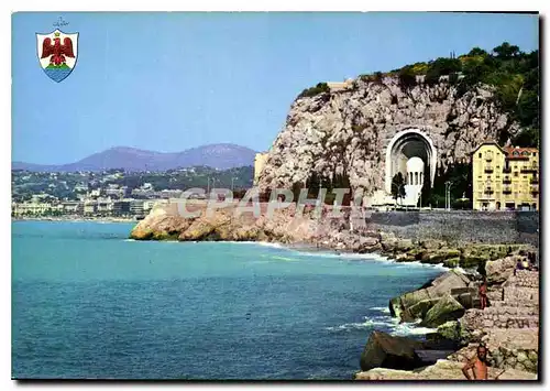 Moderne Karte La Cote d'Azur Nice Le Quai Raubs Capeu Monument aux Morts oeuvre e l'architecte Seassal