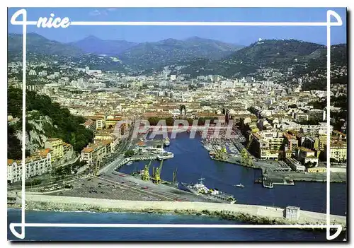 Cartes postales moderne Cote d'Azur Nice le port Lympis