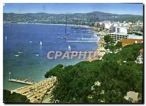 Cartes postales moderne Juan les Pins vue generale