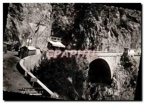 Moderne Karte Frontiere Franco Italienne Le Pont Saint Louis