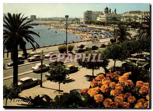 Moderne Karte La Cote d'Azur inoubliable Saint Raphael Vue generale au fond Frejus Plage