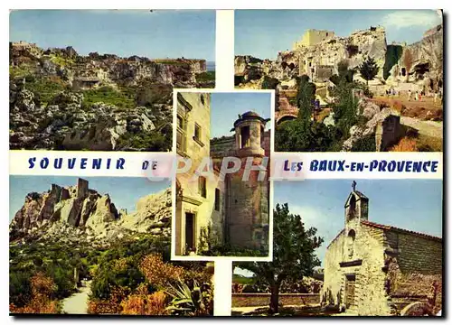 Cartes postales moderne Reflets de Provence Les Baux en Provence