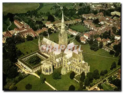 Moderne Karte Salisbury Cathedrl Wiltshire