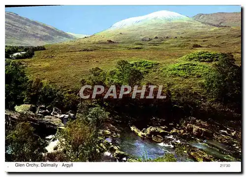 Moderne Karte Glen Orchy Dalmally Argyll