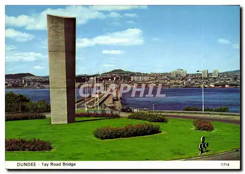 Moderne Karte Dundee Tay Road Bridge