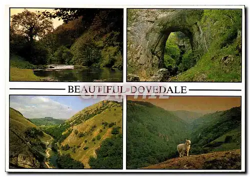 Moderne Karte Beautiful Dovedale