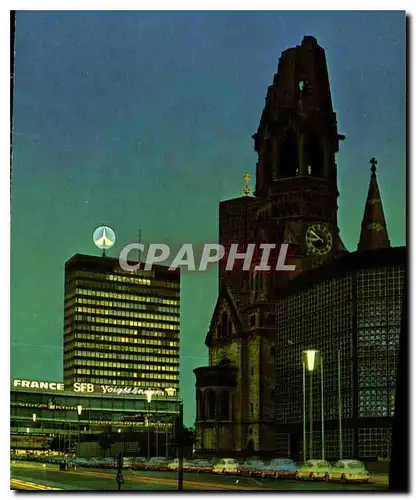 Cartes postales moderne Berlin Gedachtniskirche mit Europacanter