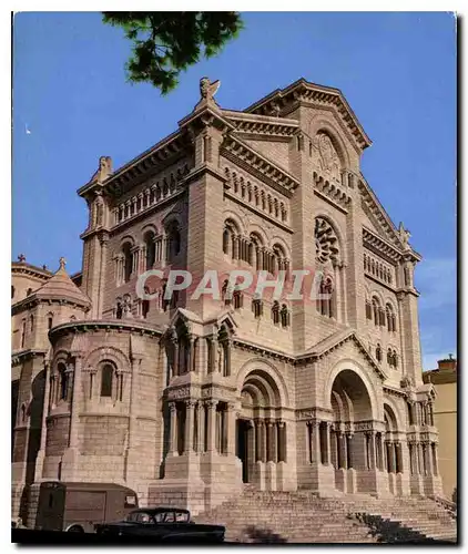 Cartes postales moderne Monaco la Cathedrale