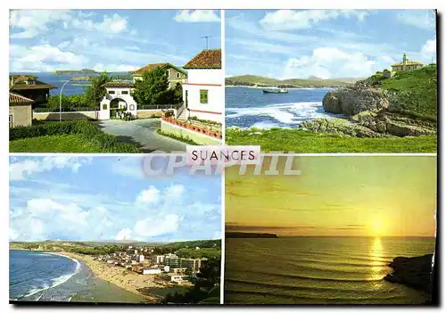 Cartes postales moderne Suances Santander