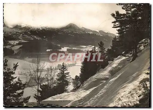 Cartes postales moderne Villard de Lans Paysage d'Hiver Village des Balmettes et la grande Moucherotte