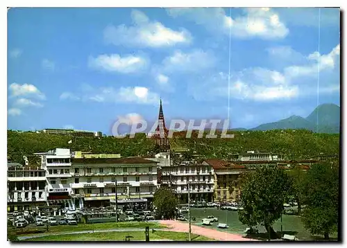 Cartes postales moderne Martinique Fort de France les hotels Gallia Europe et Malmaison