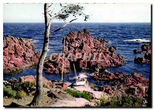 Cartes postales moderne Reflets de la Cote d'Azur La Petite Calanque