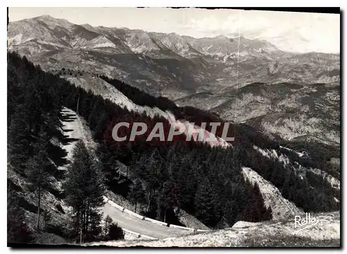 Cartes postales moderne Alpes Mariimes Valberg la Vallee du Haut Var la Chaine du Saint Honorat et le Col des Champs