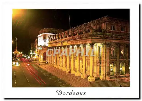 Cartes postales moderne Bordeaux le Grand Theatre