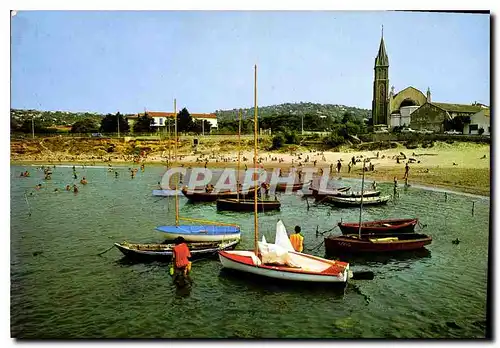 Moderne Karte Au pays du Soleil Sete Herault la Plage d Lazaret