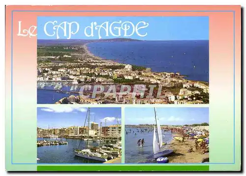 Cartes postales moderne Au Bord de la Mediterranee le Cap d'Agde Herault