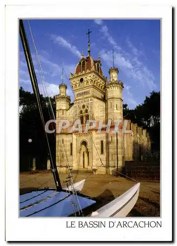 Cartes postales moderne Le Bassin d'Arcachon Gironde la Chapelle de la Villa Algerienne