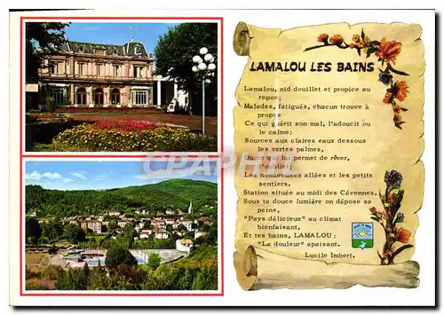 Cartes postales moderne En Parcourant le Languedoc Lamalou les Bains Herault