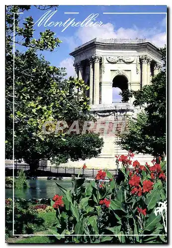 Cartes postales moderne Montpellier le jardin du Peyrou