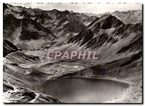 Cartes postales moderne Le Tourmalet Hautes Pyrenees Route du Pic du Midi le Lac d'Oncet