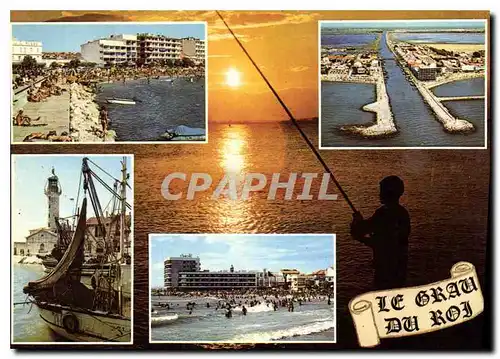 Cartes postales moderne Le Grau du Roi Gard Souvenirs de ce charmant port de peche sur le Vidourie et agreable station b