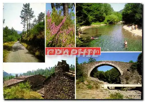 Cartes postales moderne les Cevennes touristiques La Vallee du Galeizon