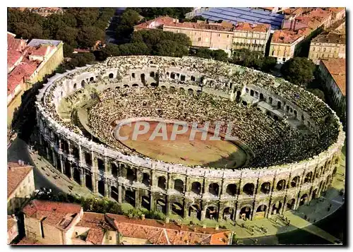 Moderne Karte Nimes Gard les Arenes