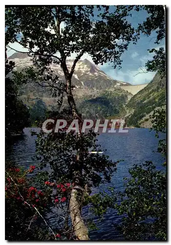 Cartes postales moderne Vallee d'Aure les bords du lac d'Oredon Vue sur le barrage de Cap de Long