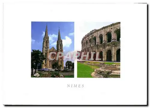 Cartes postales moderne Nimes Gard