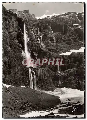 Cartes postales moderne Cirque De Gavarnie Hautes Pyrenees La grande cascade