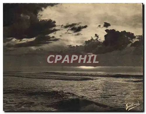 Cartes postales moderne Soulac sur Mer Cote d'Argent Coucher de Soleil sur l'ocean