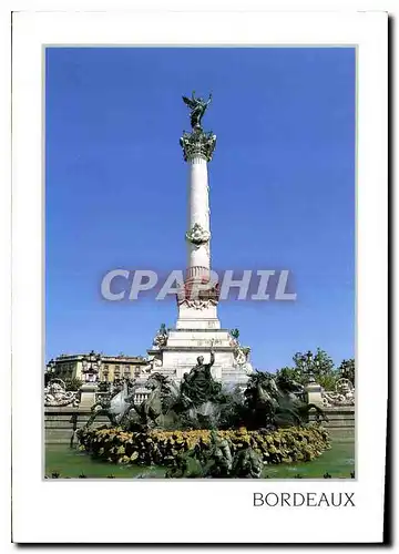 Cartes postales moderne Bordeaux Gironde Le Monument des Girondin