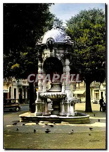 Cartes postales moderne Bordeaux Gironde La Fontaine de la Place Charles Gruet