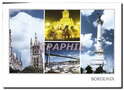 Cartes postales moderne Bordeaux Gironde