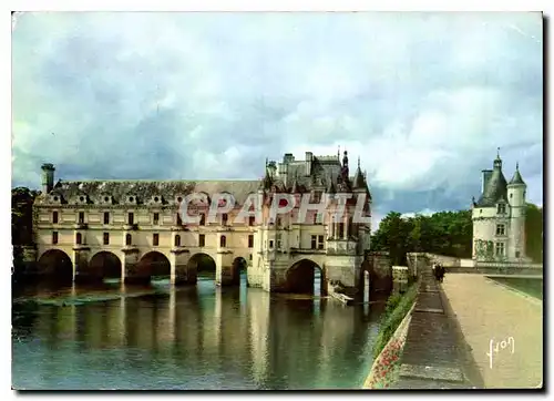 Cartes postales moderne Couleurs et Lumiere de France Val de Loire Chateau de Chenonceaux sue le Cher