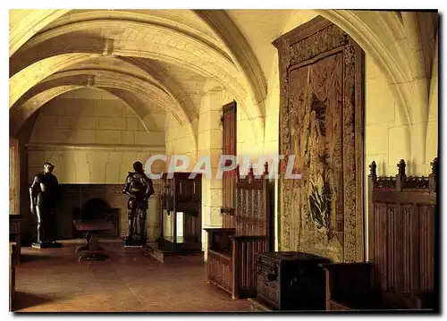 Cartes postales moderne Chateau Royal d'Amboise Indre et Loire La Salle des gardes XIV siecle