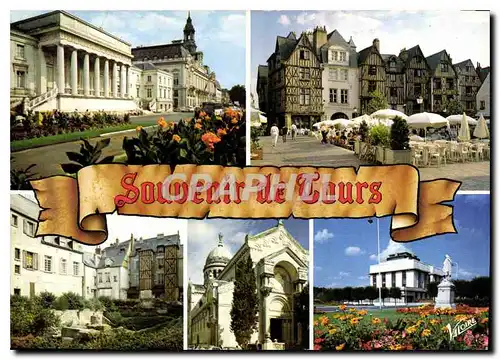 Cartes postales moderne Les Merveilles du Val de Loire Tours Indre et Loire