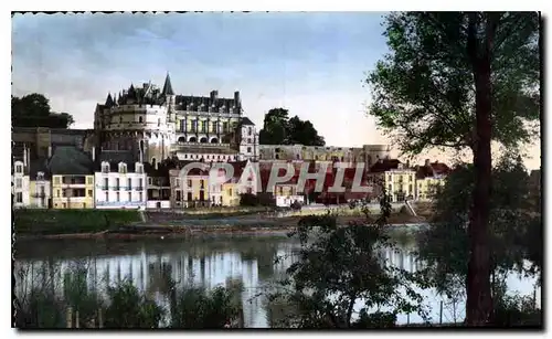 Cartes postales moderne Amboise Indre et Loire Le Chateau SV s et la Loire