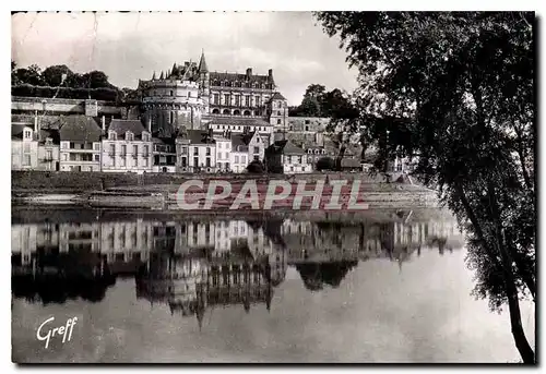 Cartes postales moderne Les Chateaux de la Loire Amboise Le Chateau et le Loire