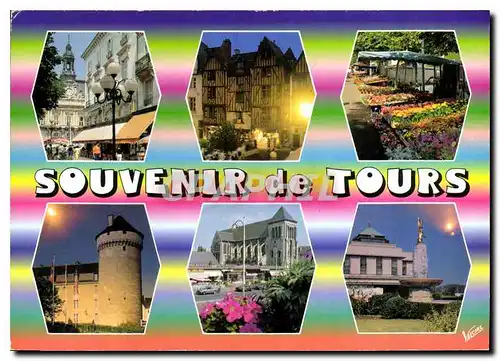 Cartes postales moderne Tours Indre et Loire