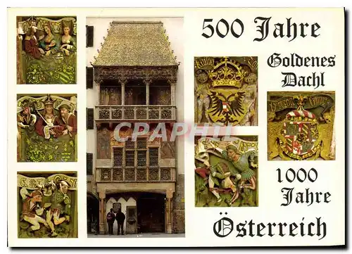Cartes postales moderne Innsbruck Goldenes Dachl
