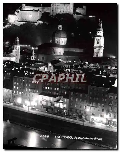 Cartes postales moderne Salzburg Festspeilbeleuchfung