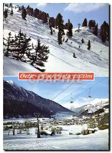 Cartes postales moderne Das neu erschlossene Schneeparadies Hoch Oetz 2020 m