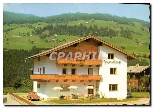 Moderne Karte Pension Hahnenkamm Kirchberg 860 m