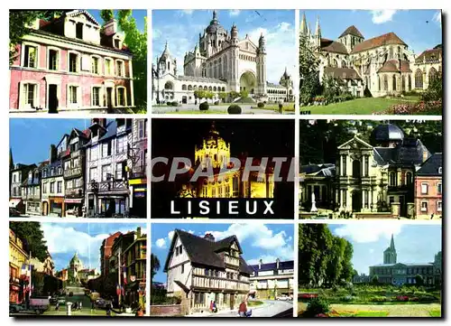 Cartes postales moderne Lisieux Calvados Les Buissonnets La Basalique